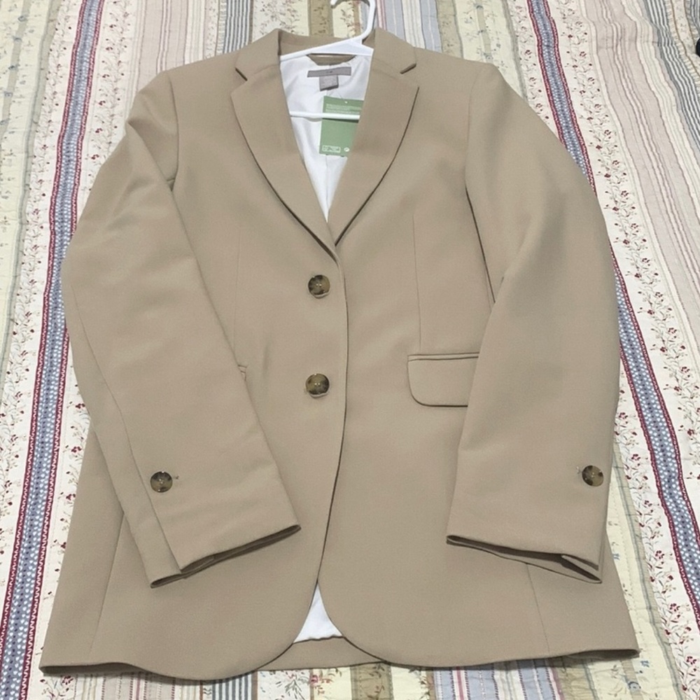❇️H&M Tan Blazer NWT XSMALL❇️